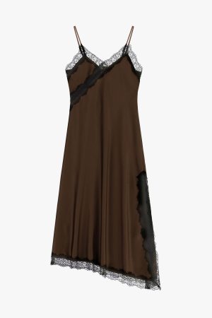 VESTIDO ASIMÉTRICO ENCAJES