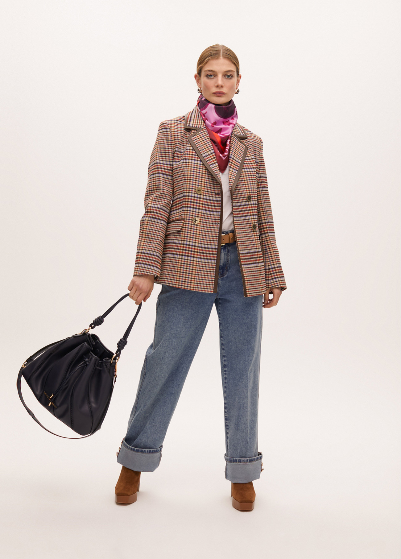 AMERICANA CRUZADA CUADROS - Imagen 3